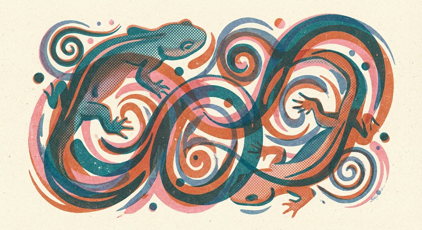 Planimal: abstract-percolating-newt