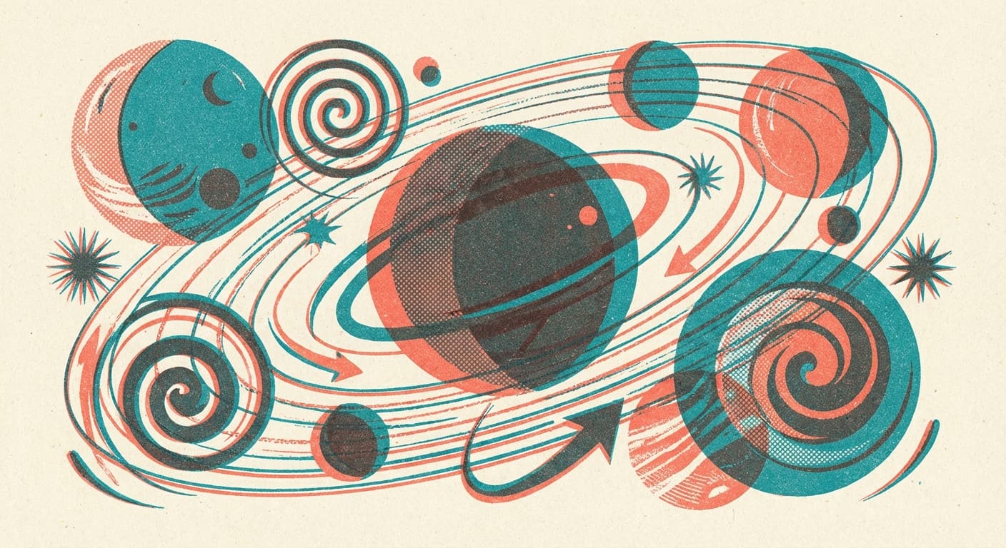 Planimal: declarative-orbiting-map