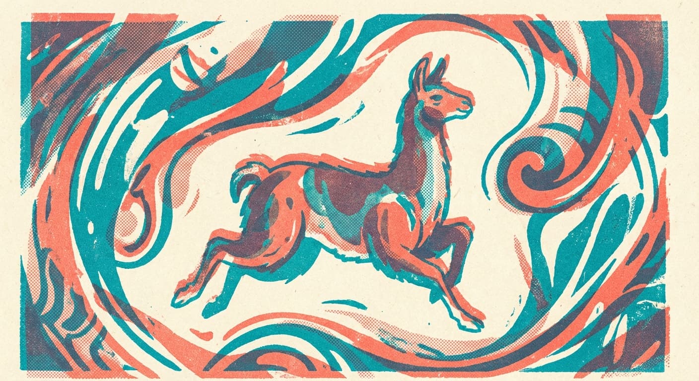 Planimal: optimized-skipping-llama